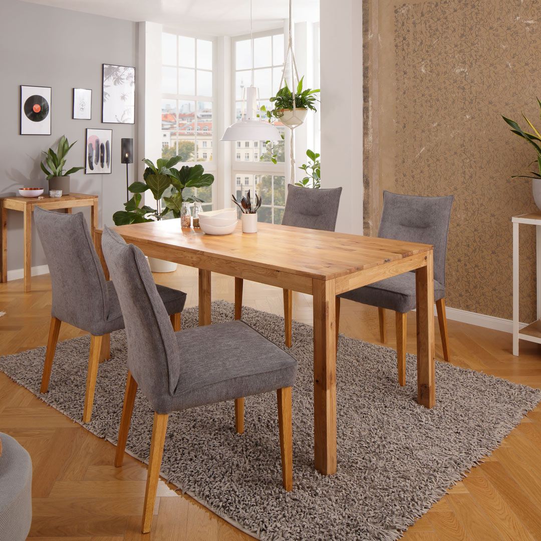 Tisch "Armonia" | 70x70 cm | Bio-Material | Handgefertigt | schadstoffgeprüft | Esstische