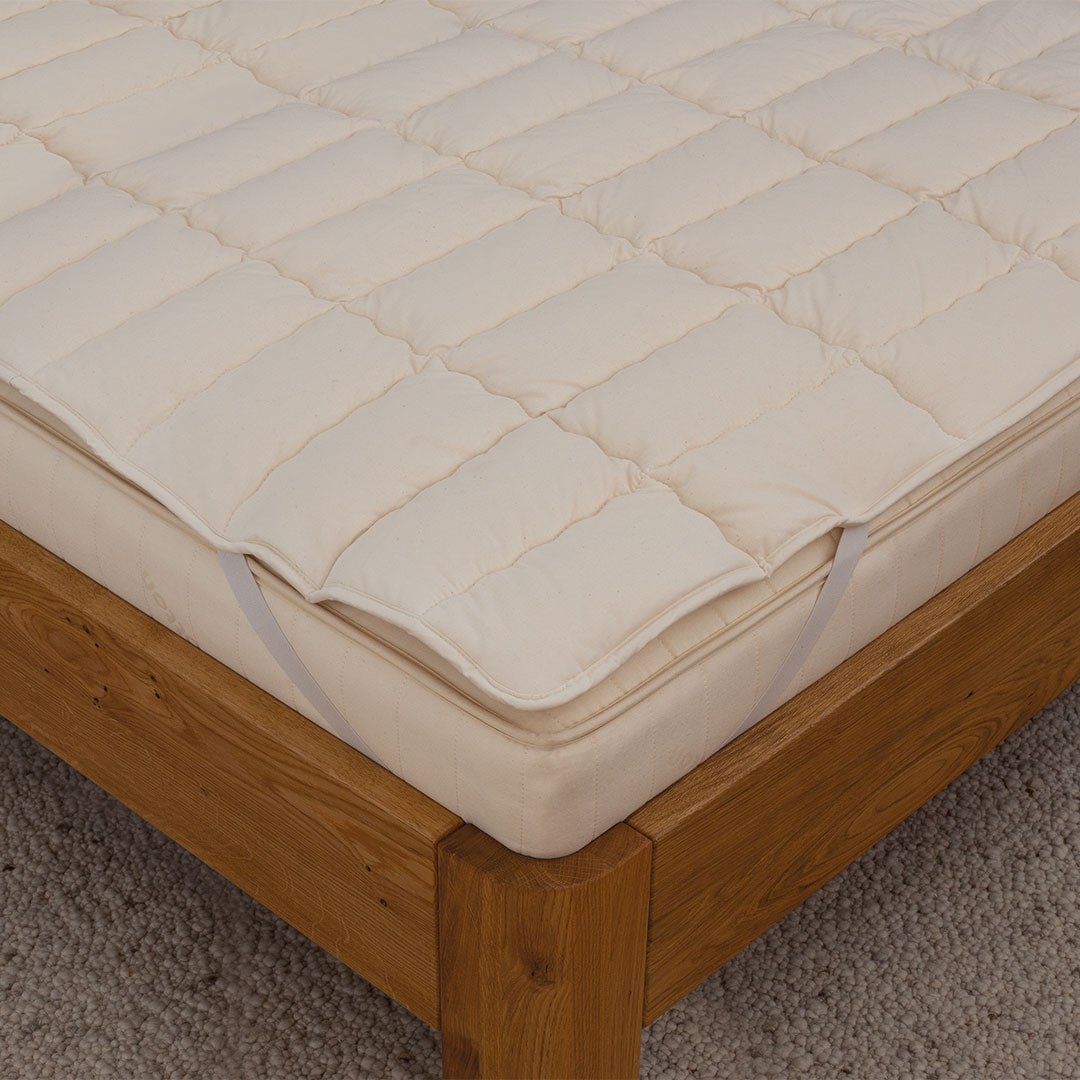 Baumwoll-Unterbett "Cotona" | 120x200 cm | Bio-Material | Handgefertigt | schadstoffgeprüft | Unterbetten