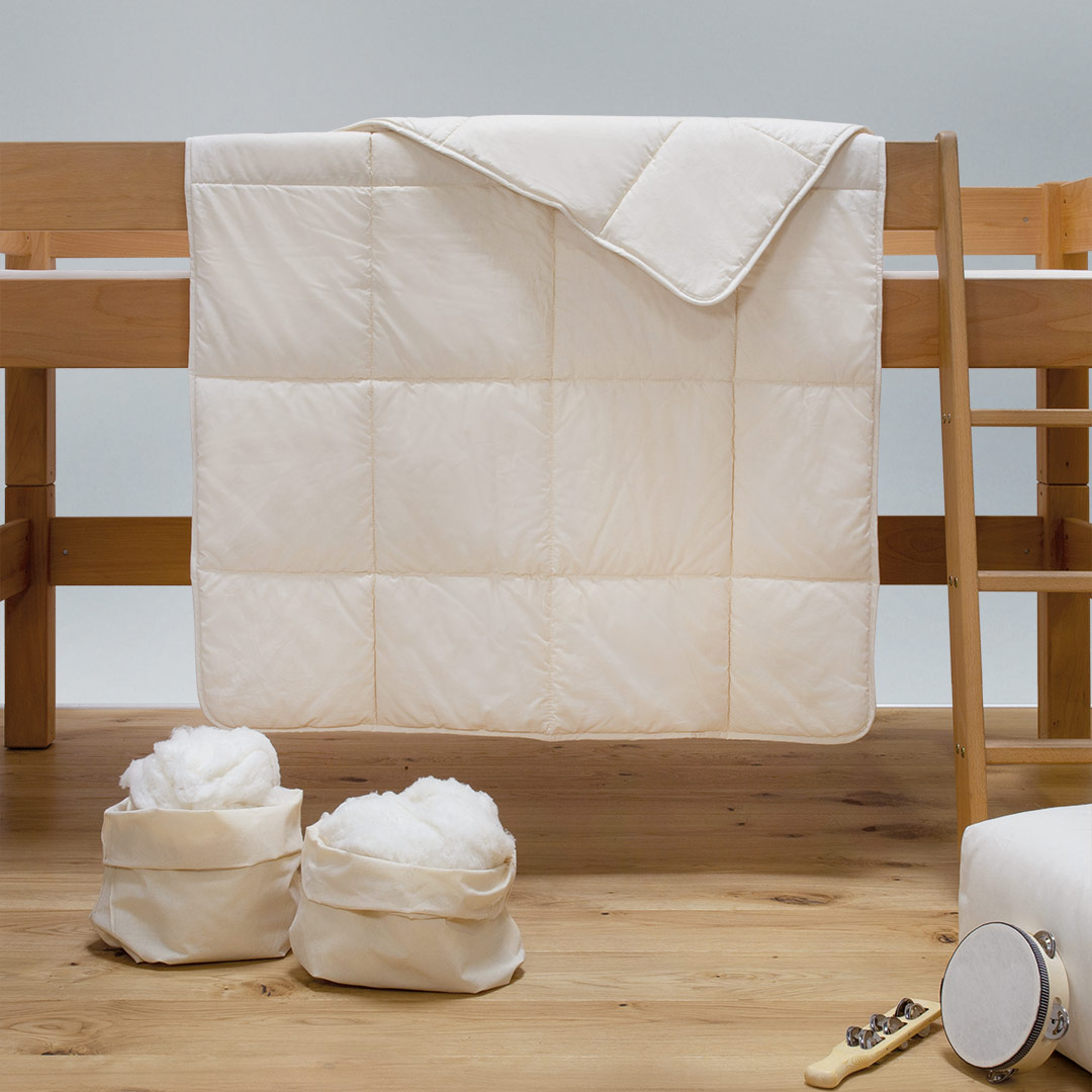 Baumwoll-Kinder-Bettdecke "Cotona" | 100x135 cm | 100% ökologisch
