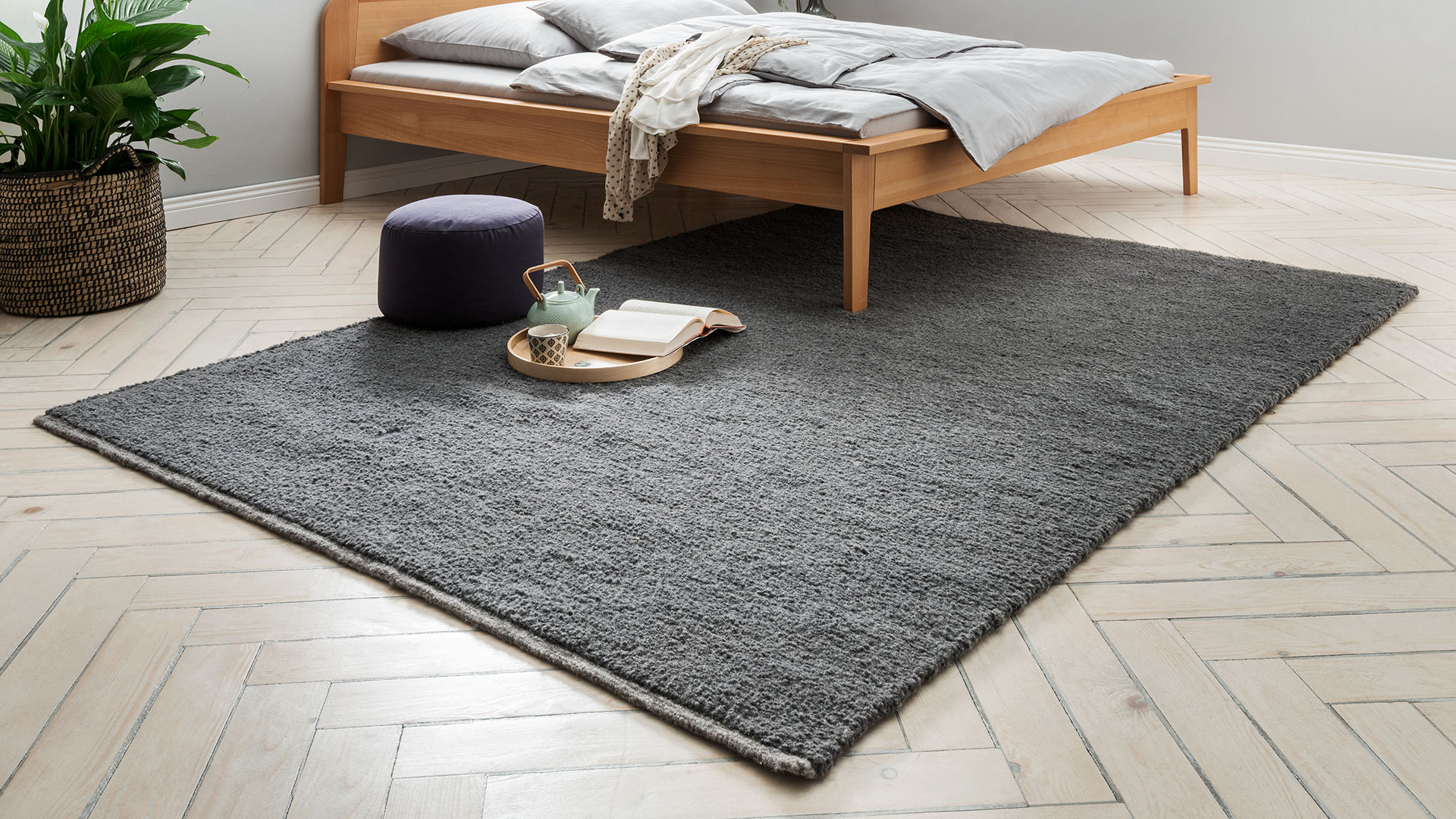 Handweb-Teppich Romballo