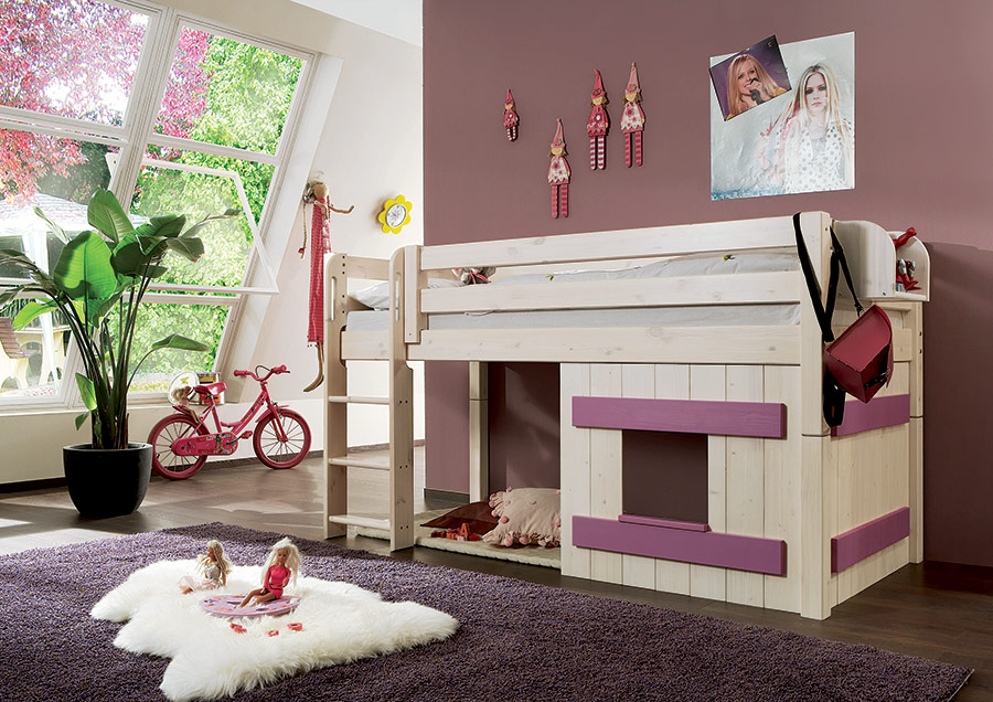 MiniHochbett "Kiddy" In 4 tollen Varianten