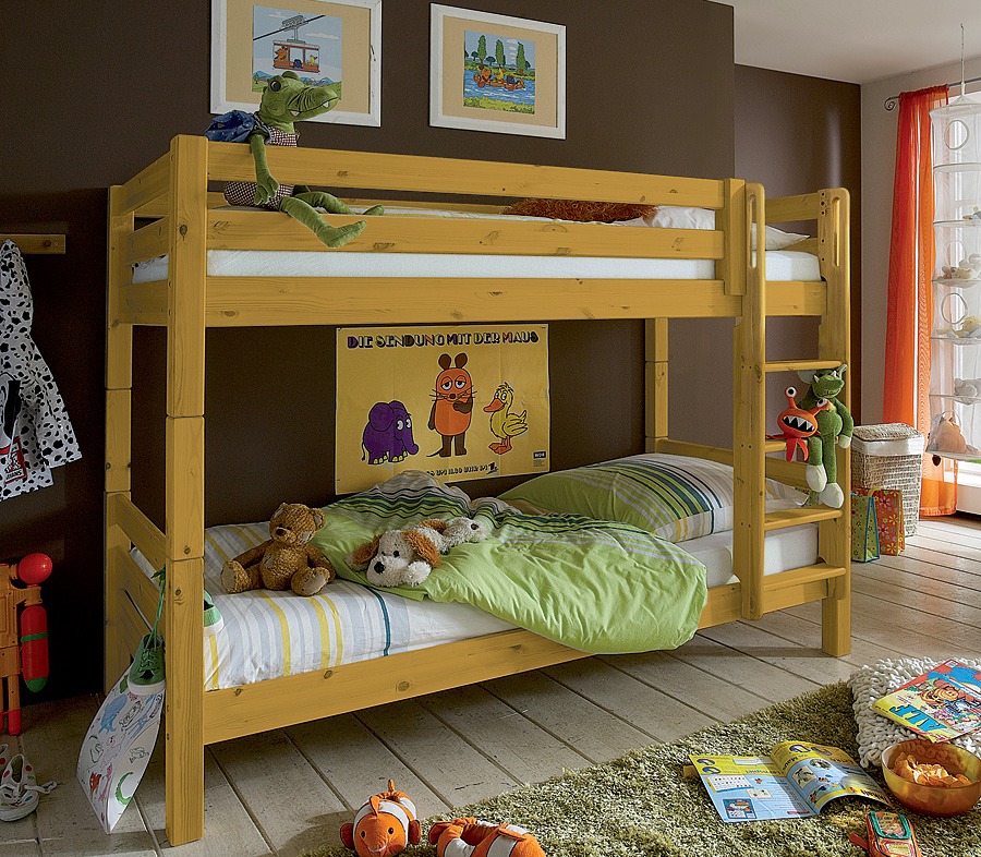 Etagenbett "Kiddy" Mit Leiter oder Treppe