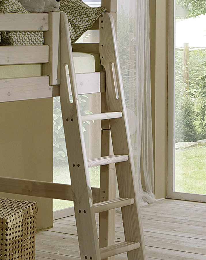 Etagenbett "Kiddy" - Mit Leiter oder Treppe