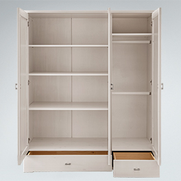 Kleiderschrank Piccolino 100 Kiefer