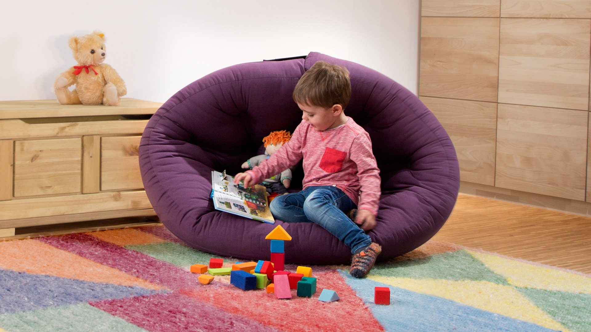 Futon-Schlafsessel "Caverna"
