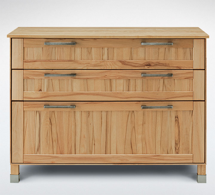 Küchenunterschrank aus massivem Kernbuchenholz Küchenunterschrank aus massivem Kernbuchenholz
