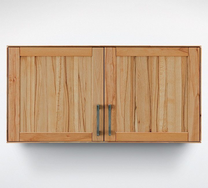Hängeschrank aus massivem Kernbuchenholz Hängeschrank aus massivem Kernbuchenholz