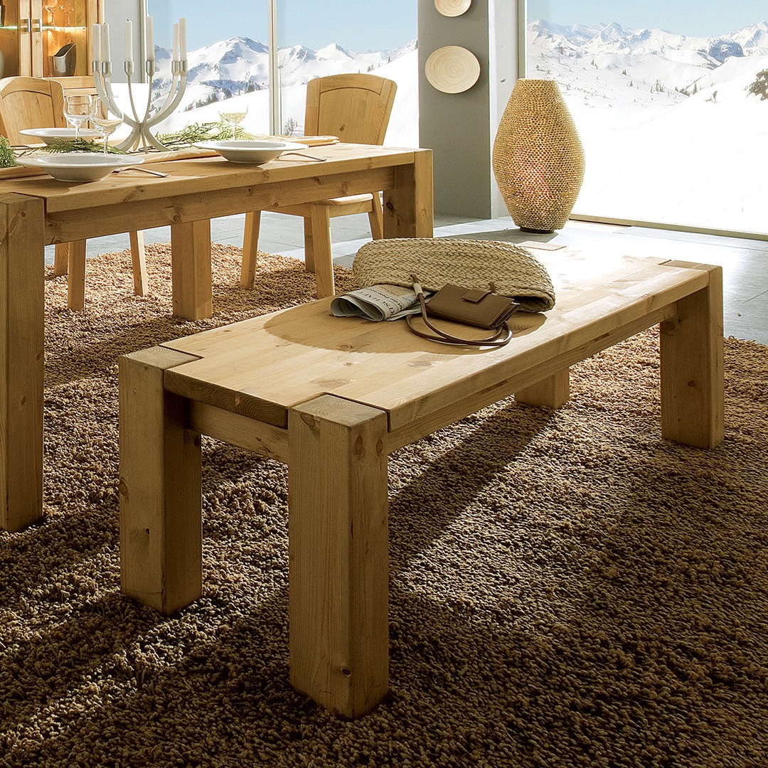 Sitzbank "Mascella" | Bio-Material | Handgefertigt | mit Lehne | schadstoffgeprüft | Sitzbänke