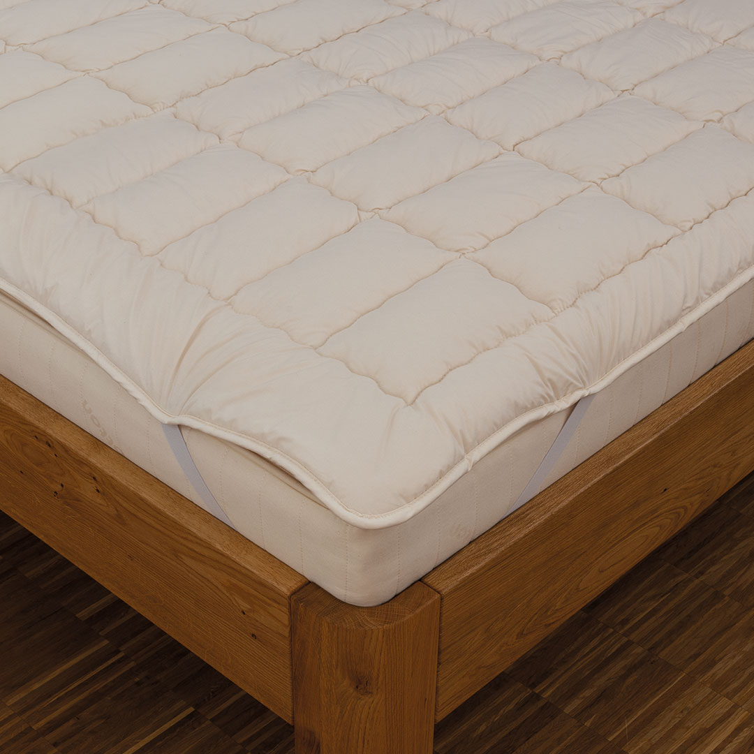 Zirben-Unterbett "Pecora-Cembra" | 90x200 cm | Bio-Material | Handgefertigt | schadstoffgeprüft | Unterbetten