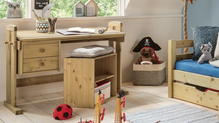 Höhenverstellbarer Schüler-Schreibtisch Kiddy