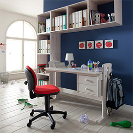 Schuler Schreibtisch Kiddy Aus Kiefernholz Hohenverstellbar
