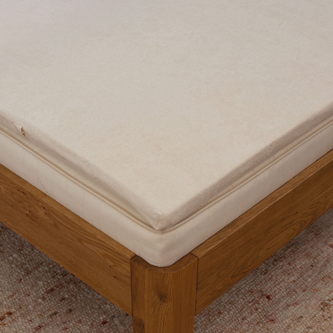 Naturlatex-Matratzenauflage "Latexplus" | 90x200 cm | soft | Bio-Material | Handgefertigt | ohne Bezug | schadstoffgeprüft | Topper & Matratzenauflagen