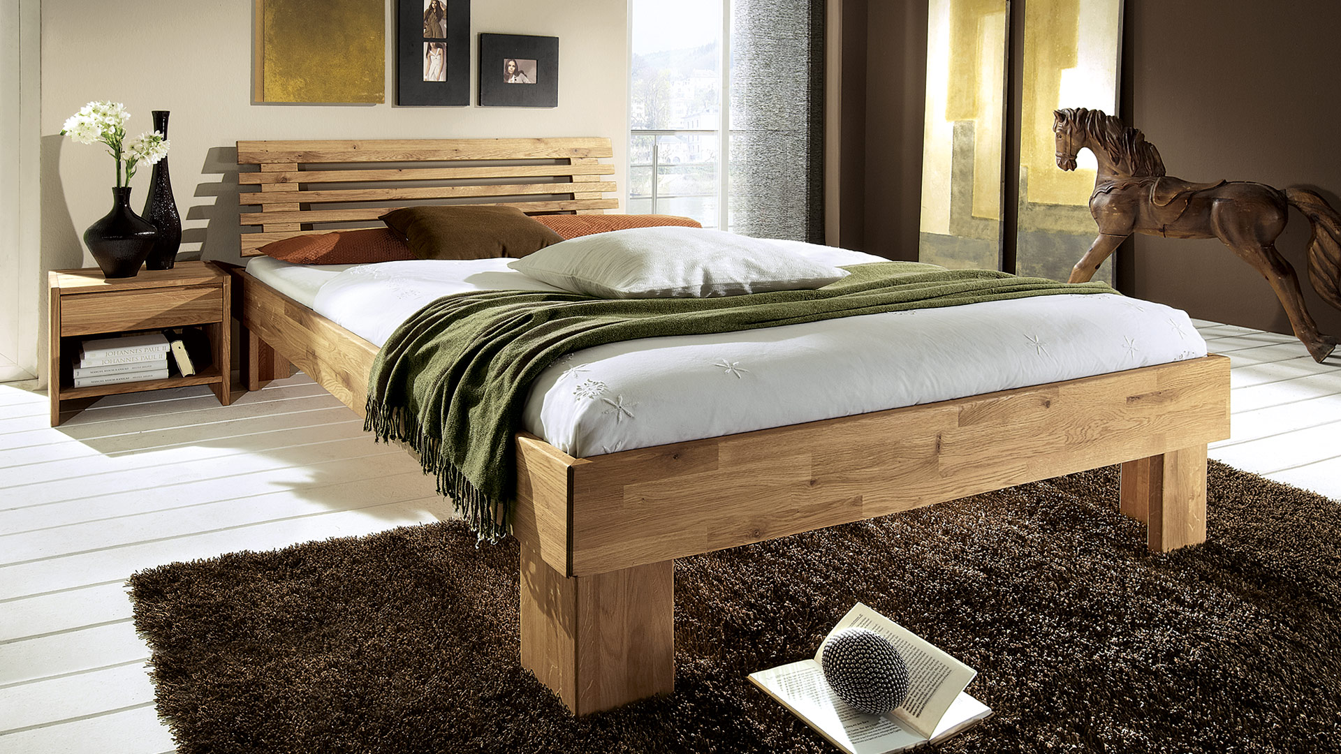 Bett Recia Wildeiche