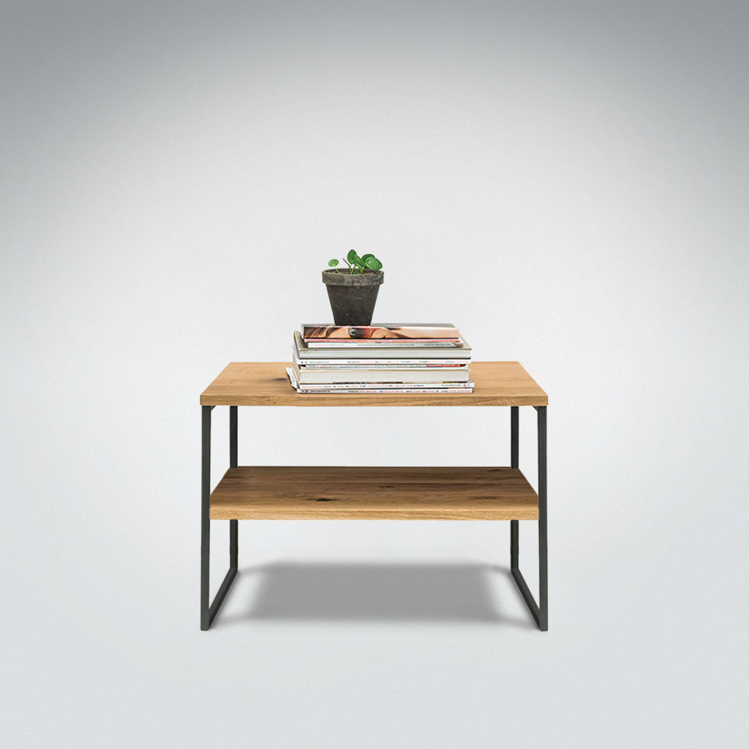 Beistelltisch "Anca" | 40x40 cm | Bio-Material | Handgefertigt | schadstoffgeprüft | Couchtische