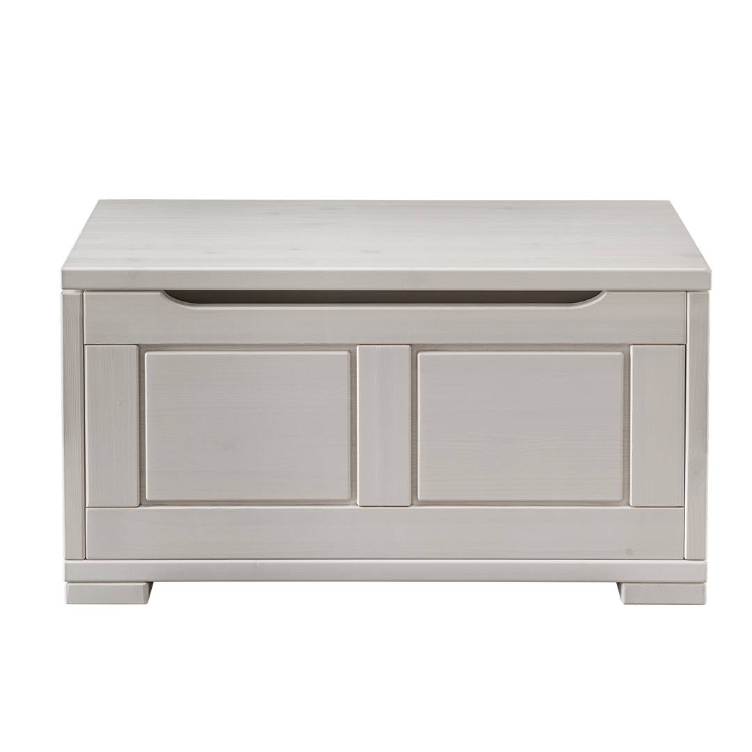 Deckeltruhe "Piccolino" | Bio-Material | Handgefertigt | H45xB84xT43 cm | schadstoffgeprüft | Kinderzimmer-Kommoden