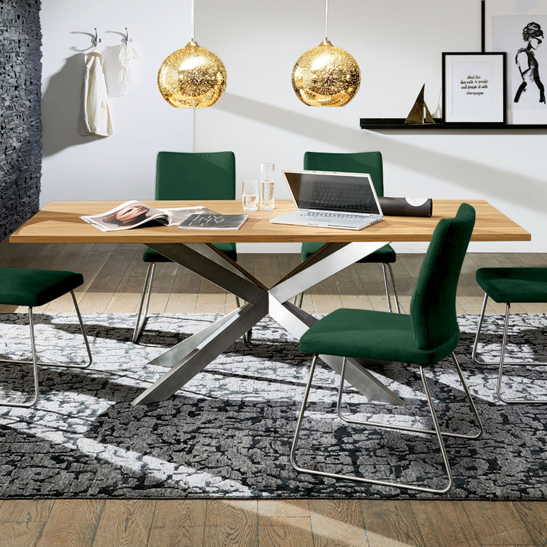 Tisch "Aurana" | 90x160 cm | Kernbuche | 100% ökologisch