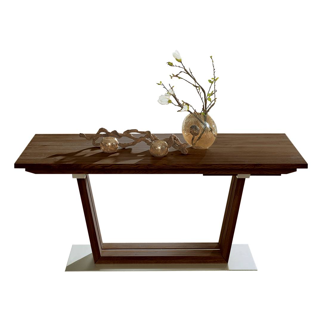 Tisch "Comida" | 100x180 cm | Nussbaum | Bio-Material | Handgefertigt | ohne Auszug | schadstoffgeprüft | Esstische