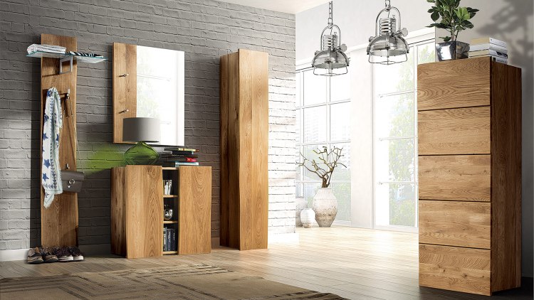 Dielenschrank Loca in rustikaler Optik