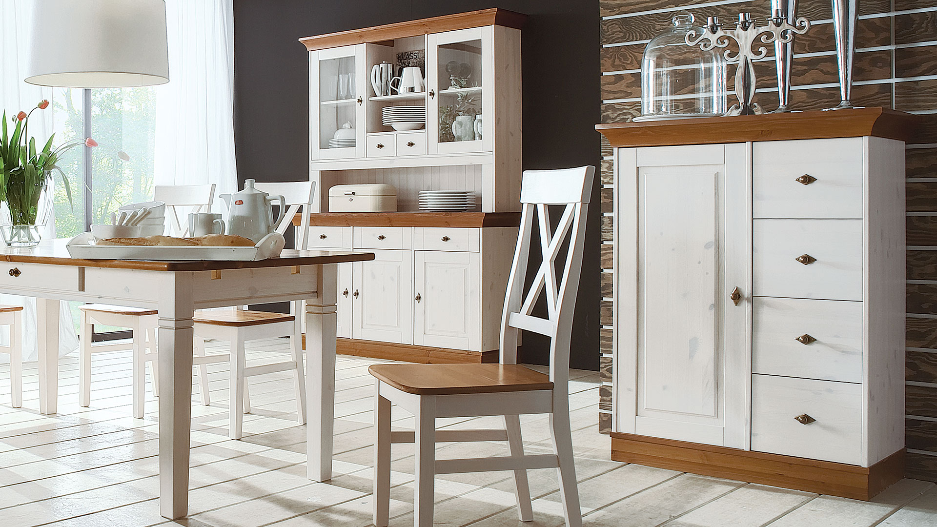 Kommode "Romantico" - Aus massivem, schadstoffgeprüftem Kiefernholz