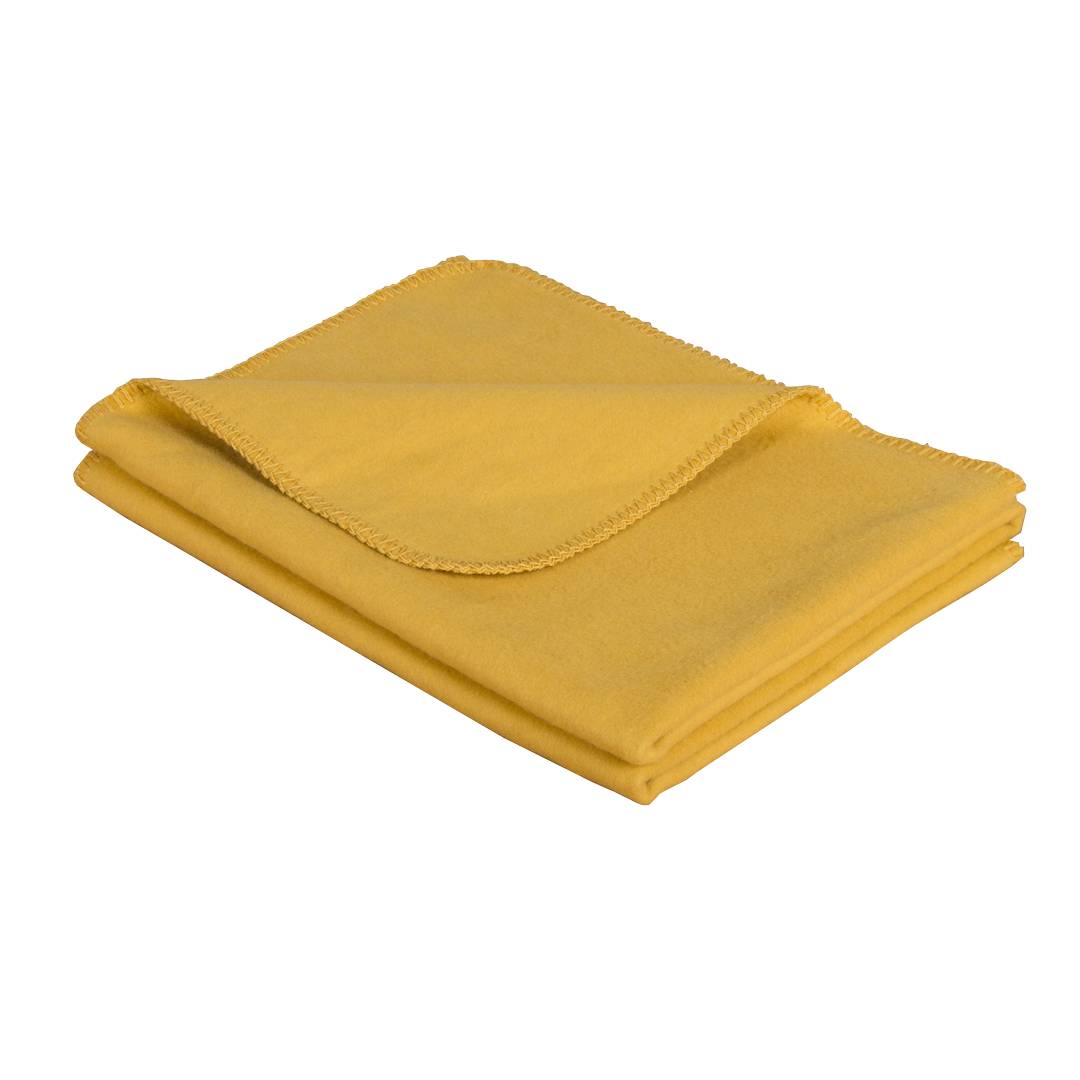 Baumwoll-Kuscheldecke "Cotona-Bambini" | 100x150 cm | ocker | Bio-Material | Handgefertigt | schadstoffgeprüft | Baby-Kuscheldecken