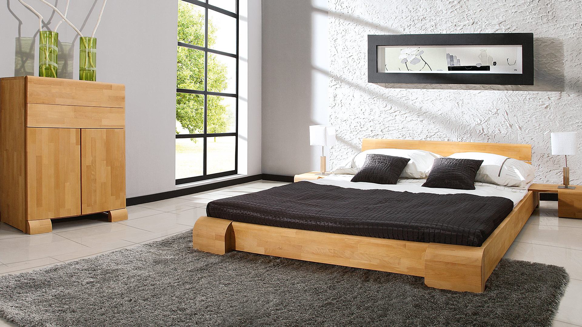 Einzelbett und Doppelbett Arrondo