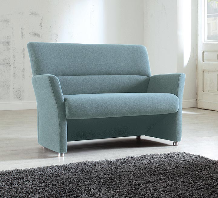 Designsofa - Bezugsstoff Glen in grün Designsofa - Bezugsstoff Glen in grün