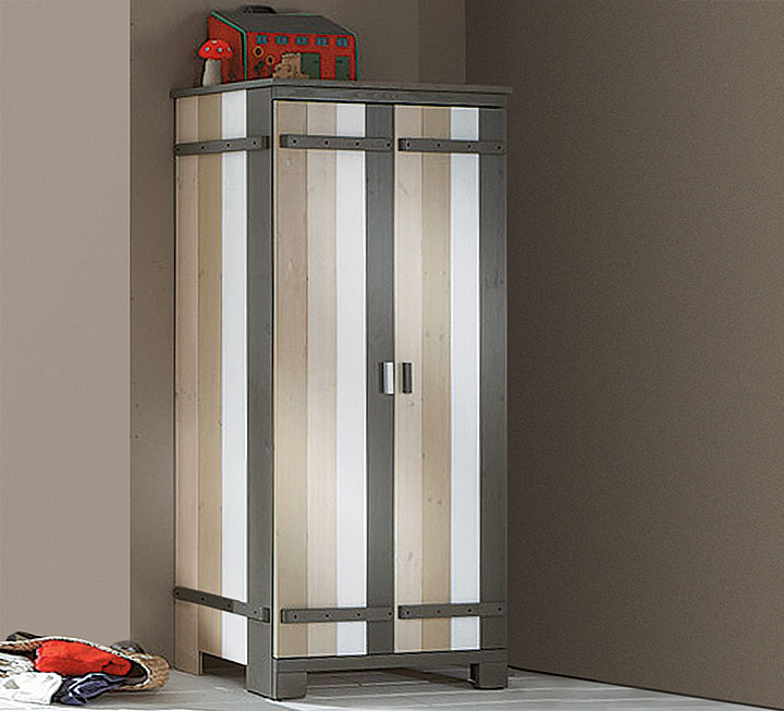 Drehtüren-Kleiderschrank "Colori"