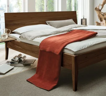 Metallfreies Bett mit unterschiedlichen Kopfteil-Varianten
