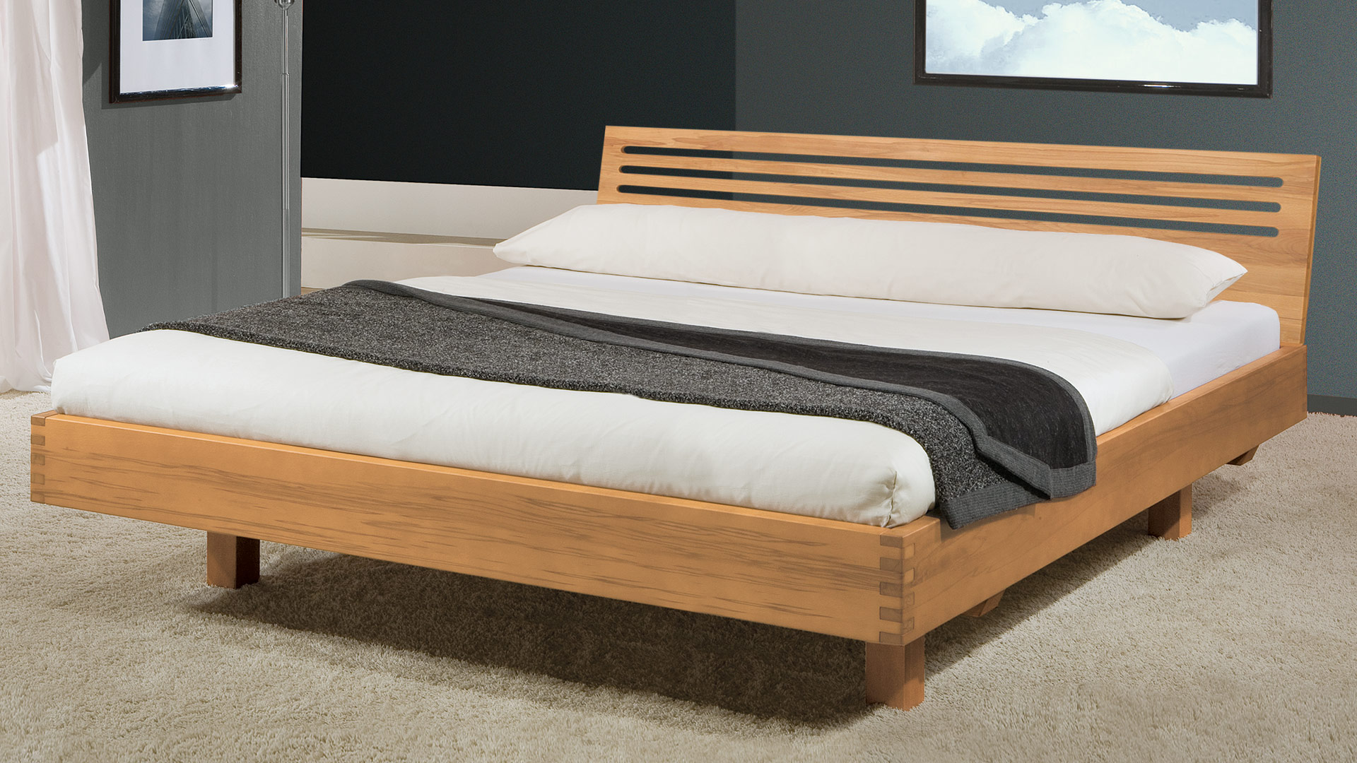 Einzelbett und Doppelbett "Verona 03"