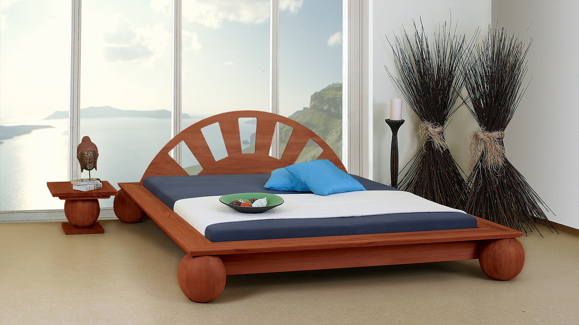 Doppelbett "Delango 01" - Diverse Oberflächen