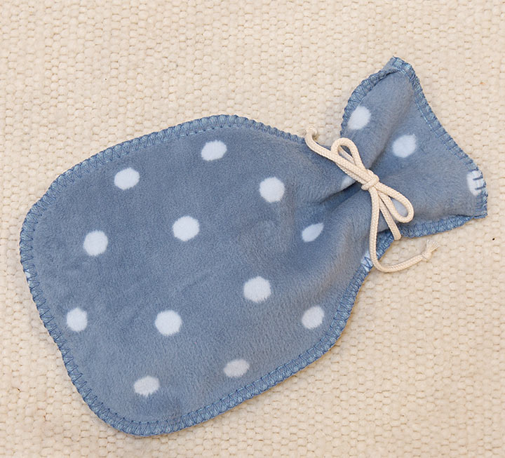 Farbstellung blau mit weißen Punkten Farbstellung blau mit weißen Punkten