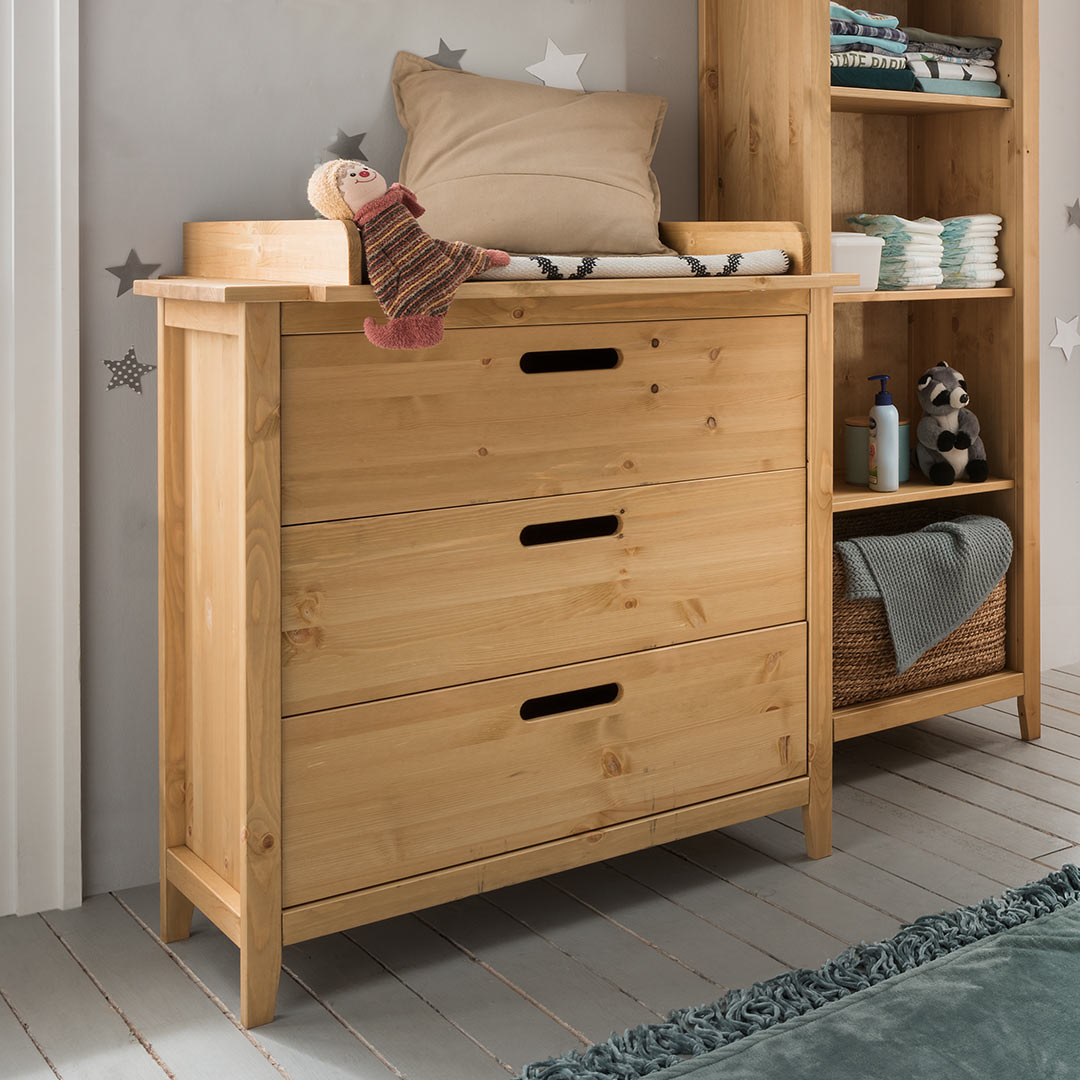 Wickelkommode "Lucena" | Bio-Material | Handgefertigt | Variante 02 | schadstoffgeprüft | Wickelkommoden
