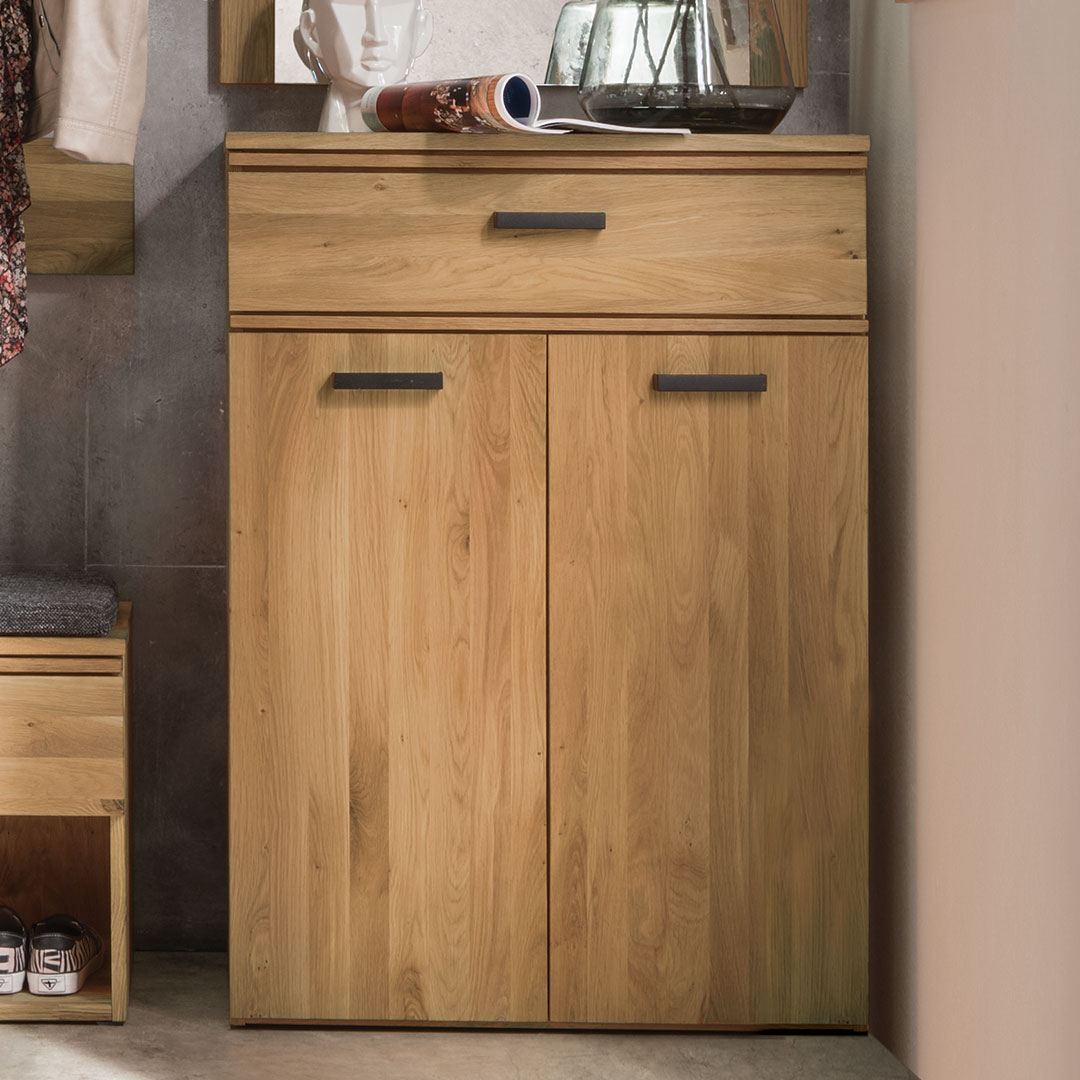 Kommode "Corlo" | H89xB50xT39 cm | vegan | Bio-Material | Handgefertigt | Variante 01 | schadstoffgeprüft | Kommoden