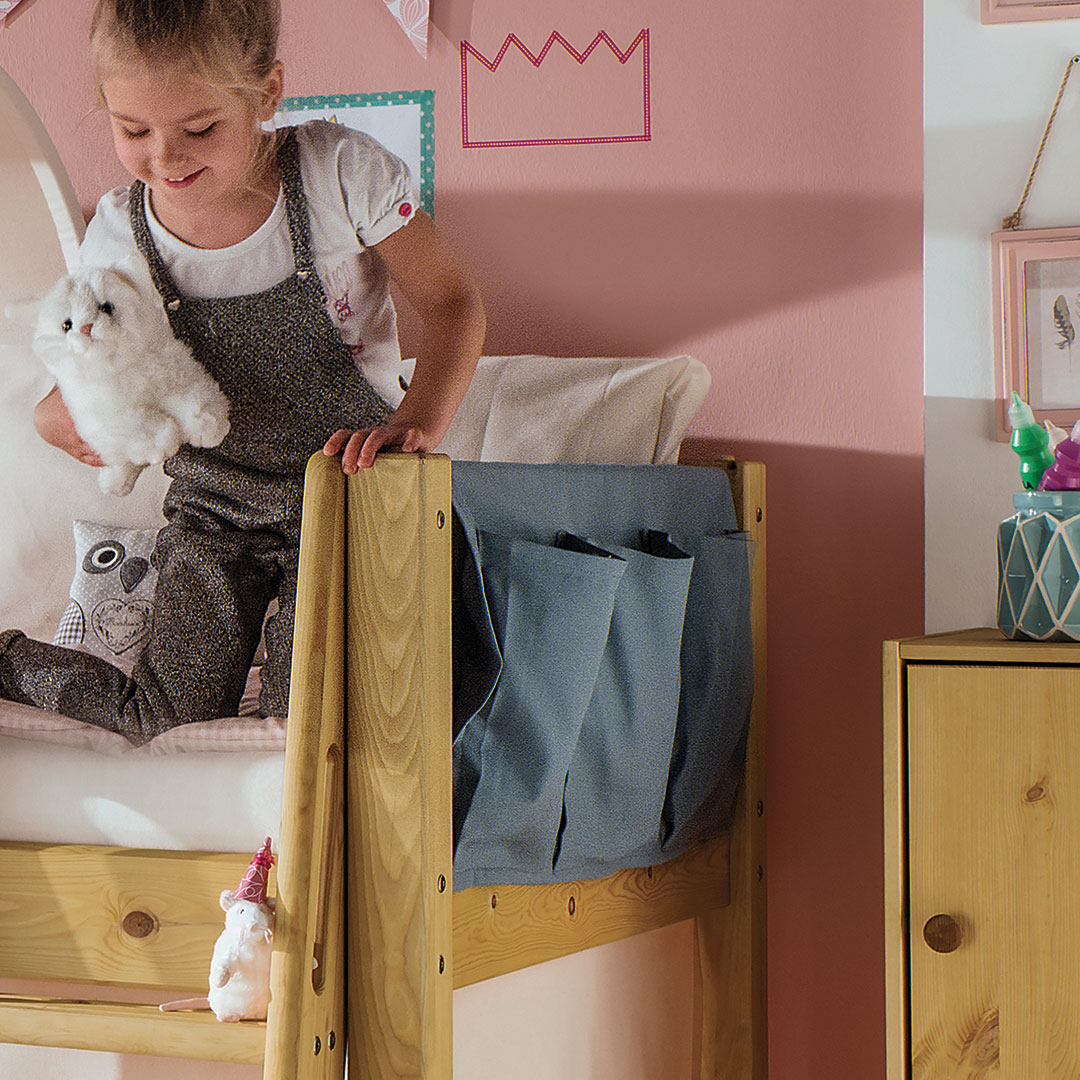 Stofftasche für Betten "Kiddy" und "Pico" | natur | Bio-Material | Handgefertigt | schadstoffgeprüft | Kinder-Betten