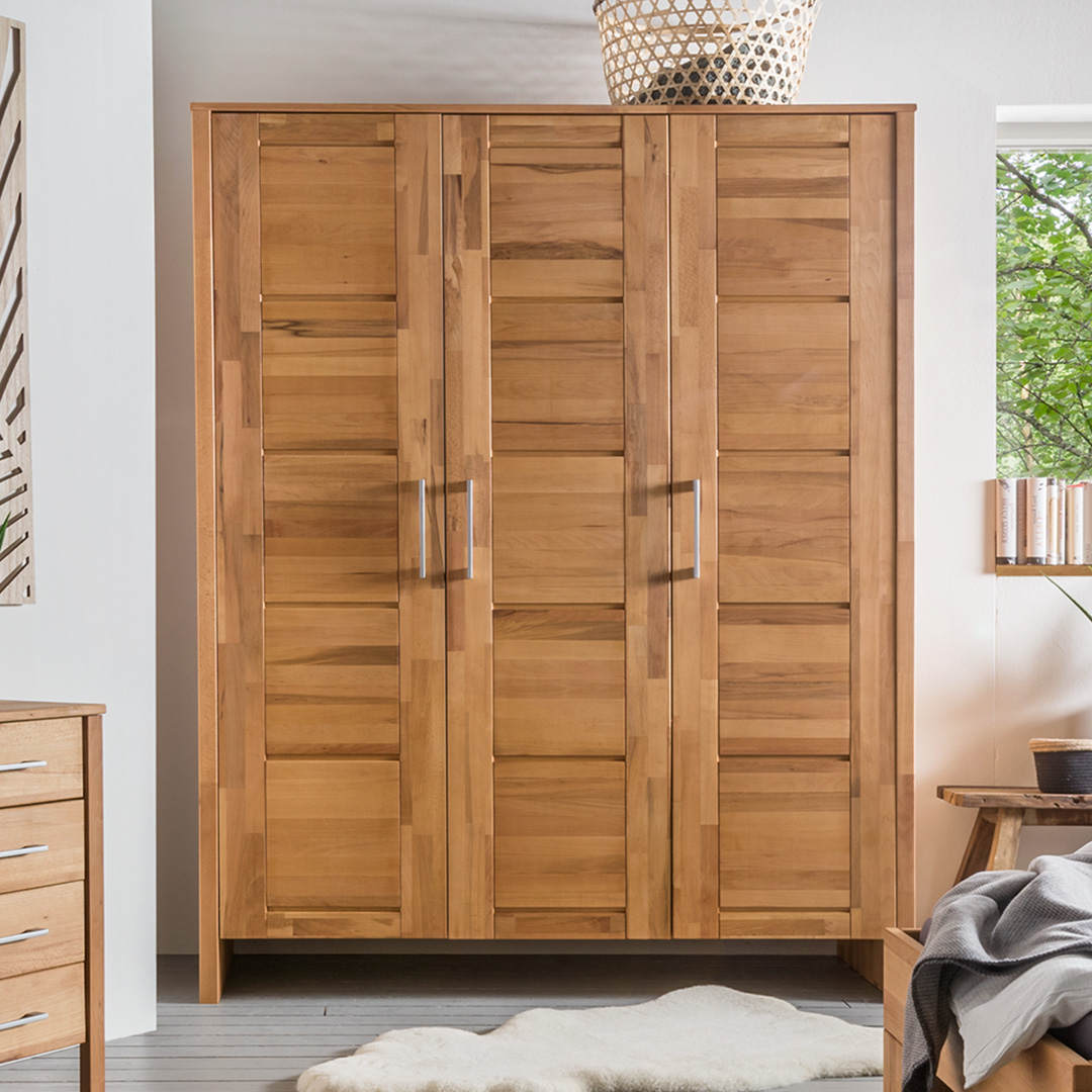 Drehtüren-Kleiderschrank "Calo" | 100% ökologisch