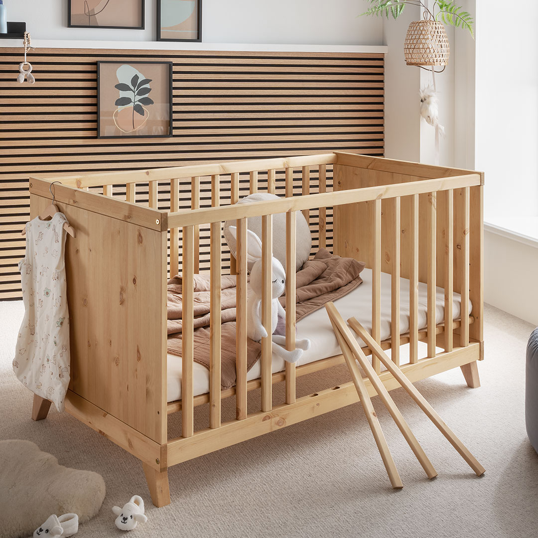 Babybett "Lunda" | 70x140 cm | 100% ökologisch