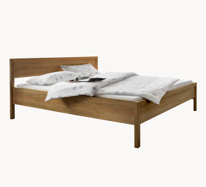 Bett Silia mit komplett metallfreier Konstruktion Bett Silia mit komplett metallfreier Konstruktion