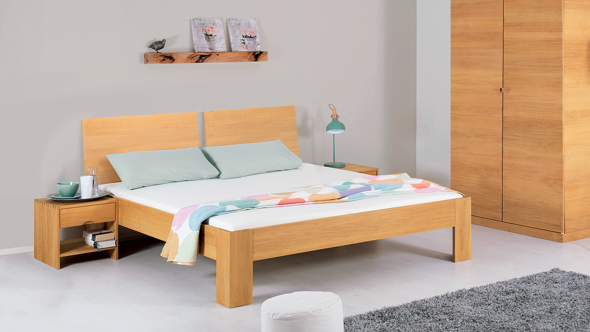 Doppelbett "Cubus 02"