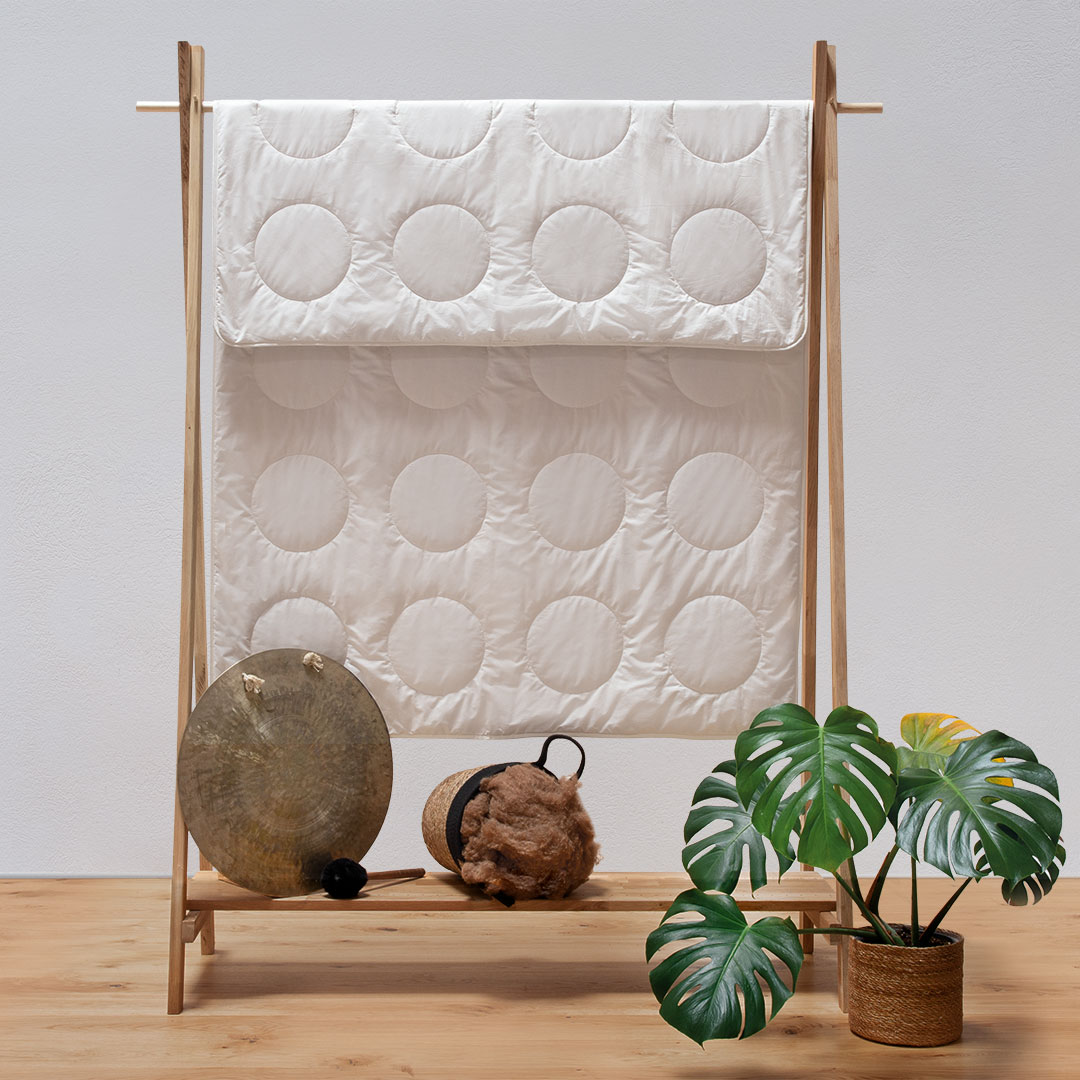 Kamelflaumhaar-Ultraleicht-Bettdecke "Cammello" | 135x200 cm | 100% ökologisch