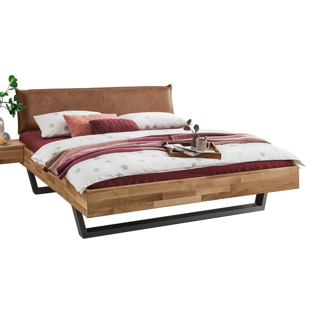 Schwebebett „Vivaro-Acero“ | 160×200 cm | Massivholzbetten | aus massivem Holz | 100% ökologisch Schwebebett „Vivaro-Acero“ | 160×200 cm | Massivholzbetten | aus massivem Holz | 100% ökologisch