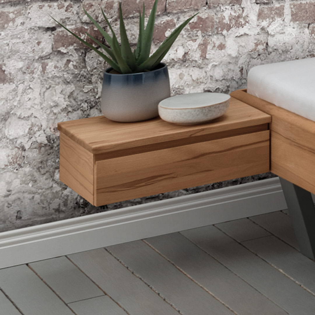 Nachtkonsole "Moderna" | Kernbuche | Bio-Material | Handgefertigt | Variante 01 | schadstoffgeprüft | Nachttische