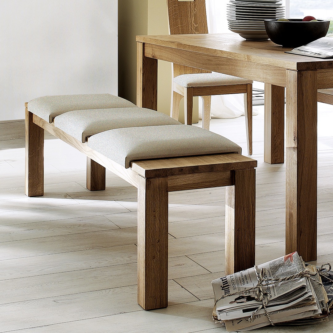 Sitzbank "Culina" | Kernbuche | Bio-Material | Handgefertigt | Holzsitzfläche ohne Lehne | schadstoffgeprüft | Sitzbänke