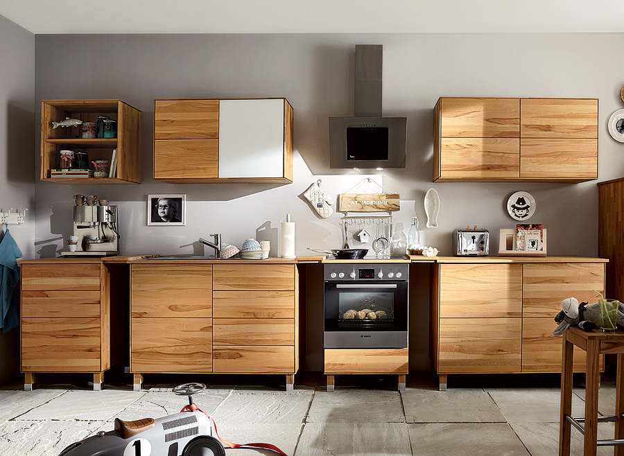 Küchenhängeschrank "Culinara" - 100 % Massivholz