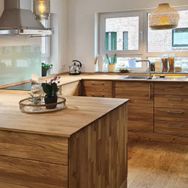 Küchenhängeschrank Holz Küchenschrank Wandschrank Hängeschrank mit/Ohne Glastür 