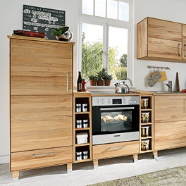Küchen-Vorratsschrank "Culinara" - 100 % Massivholz