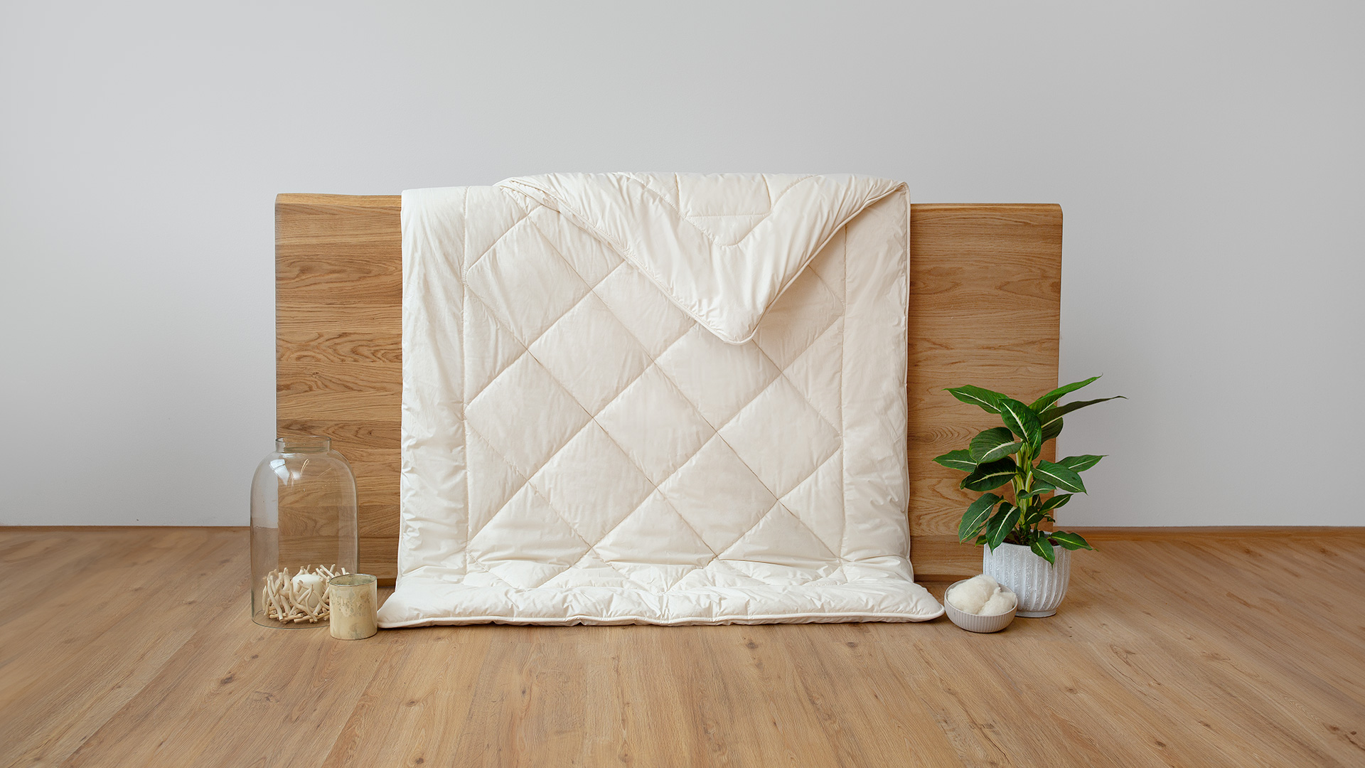 Kuschelwarme, bauschige Schurwolle für ein traumhaftes Schlaferlebnis