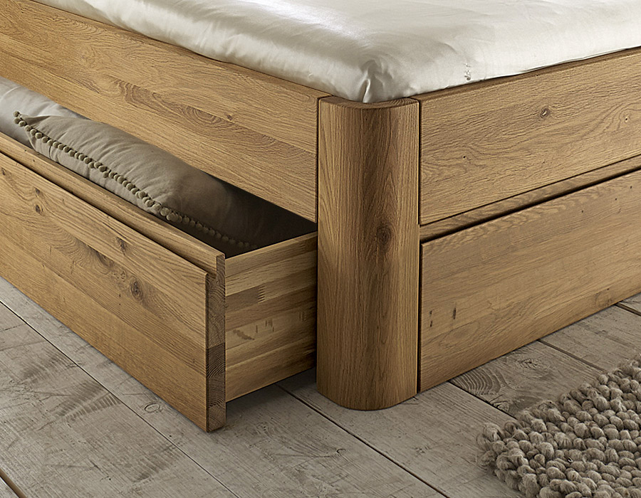 Schubkastenbett "Svariata Liege"